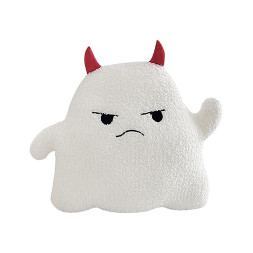Devil - Soft Evil Stoffed Puppe & niedliches Ghost Plüschkissen | Lustige Plüschtierzimmer - für Schlafzimmer, Sofa Geschenke von syayw