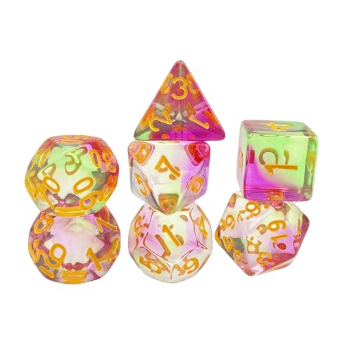Farbwürfel-Set – 7-teiliges Mini-Würfel-Set | Multifunktionale lustige Würfel | Rollenspiele Cube Shadwrun Pathfinder, Sterben für Versammlungen, Veranstaltungen, Festivals, L Farbwürfel-Set – 7-teiliges Mini-Würfel-Set | Multifunktionale lustige Würfel | Rollenspiele Cube Shadwrun Pathfinder, Sterben für Versammlungen, Veranstaltungen, Festivals, L von syayw