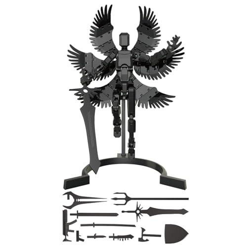 Roboter Actionfigur - Artikuliertes 3D -gedrucktes Spielzeug | Bewegbares Robotermodell Für Kinder Spaß | Multi -Gelenk -Baugruppe Abbildung | Sammlerstücke Mechanische Spielzeug Für Raumregaldekorati Roboter Actionfigur - Artikuliertes 3D -gedrucktes Spielzeug | Bewegbares Robotermodell Für Kinder Spaß | Multi -Gelenk -Baugruppe Abbildung | Sammlerstücke Mechanische Spielzeug Für Raumregaldekorati von syayw