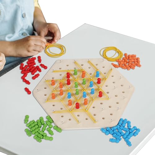 Triangular Chess Game - Strategisches Triangle -Brettspiel Für Kinder Und Erwachsene | Tragbares 3-Spieler-Schach Mit Haltbaren Stücken | Kreativer Hirnteaser -Tabletop -Spiele Zum Lernen Von Familien von syayw