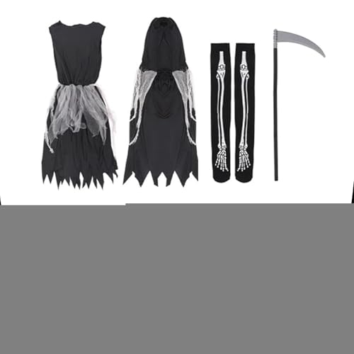 syayw Kinder Gruselkostüm,Halloween Grusel-Cosplay Kostümset - Gruselige Verkleidung Karneval Fest Accessoires Für Kleinkinder Kinder syayw Kinder Gruselkostüm,Halloween Grusel-Cosplay Kostümset - Gruselige Verkleidung Karneval Fest Accessoires Für Kleinkinder Kinder von syayw