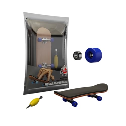 syayw Skateboardspielzeug - Finger Skateboard -Set | Hölzerne Mini -Skateboards Für Kindertricks, Desktop Fun Skateboard -Liebhaber, Übungsgeschenke, Trickssammlung Display, Teenager Skill -Training von syayw