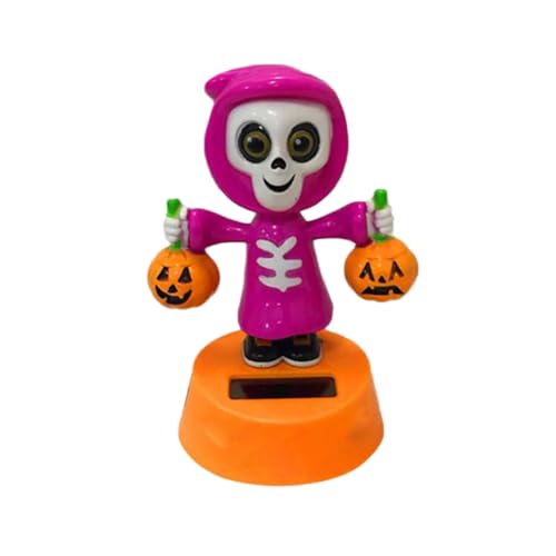 syayw Solarspielzeug | Solarbetriebenes tanzendes Ornament | Skelett Kürbis Innendekoration Auto Ornamente für Zuhause Wohnzimmer Party Armaturenbrett Schreibtisch Halloween Urlaub syayw Solarspielzeug | Solarbetriebenes tanzendes Ornament | Skelett Kürbis Innendekoration Auto Ornamente für Zuhause Wohnzimmer Party Armaturenbrett Schreibtisch Halloween Urlaub von syayw