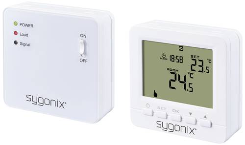 Sygonix SY-5470190 Funk-Raumthermostat Aufputz Wochenprogramm 1St. von sygonix