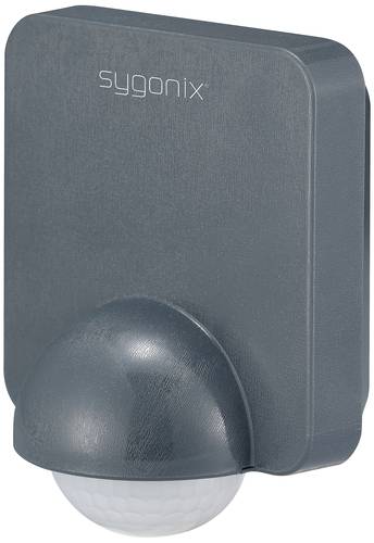 Sygonix SY-5836536 Wand PIR-Bewegungsmelder 360° Relais Dark-Grey IP54 von sygonix