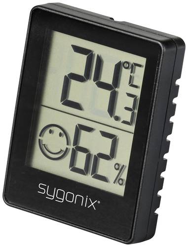 Sygonix Thermo-/Hygrometer Schwarz von sygonix