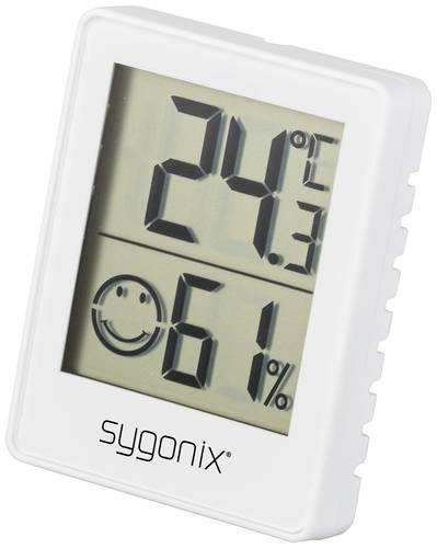 Sygonix Thermo-/Hygrometer Weiß von sygonix