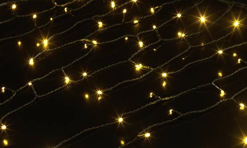 Sygonix Weihnachtsbaum-Beleuchtung Innen/Außen 230 V/50Hz 180 SMD LED Warmweiß, Kaltweiß Leuchtmo von sygonix