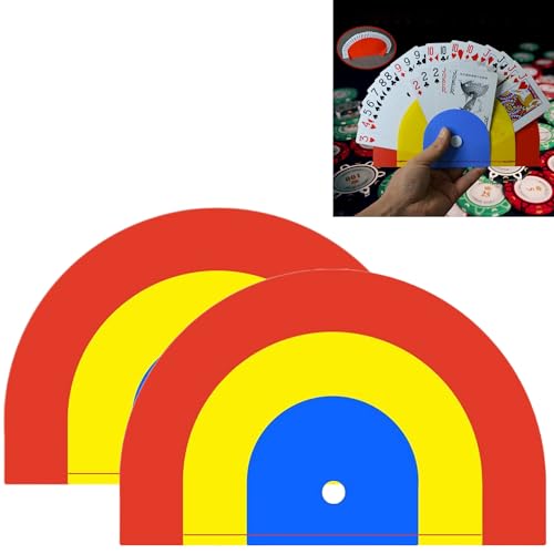 syiyunran Kartenhalter Spielkartenhalter Spielkarten - 2 Stück, Kunststoff Lazy Spiel Clip, Gebogene Clip Card Holder Spielkarte Hülse Kartenspiel Zubehör Freisprech Kartenständer syiyunran Kartenhalter Spielkartenhalter Spielkarten - 2 Stück, Kunststoff Lazy Spiel Clip, Gebogene Clip Card Holder Spielkarte Hülse Kartenspiel Zubehör Freisprech Kartenständer von syiyunran