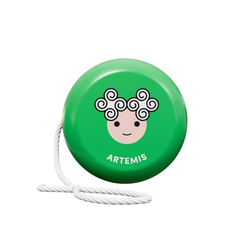 SYRAKOUS, Mitoyoyo Artemis, Yo-Yo STEM aus Holz, Lern- und Sammelspiel, Herausforderung der Schwerkraft, Erleben Sie die griechische Mythologie! Für Mädchen und Jungen ab 6 Jahren, Göttin des Mondes SYRAKOUS, Mitoyoyo Artemis, Yo-Yo STEM aus Holz, Lern- und Sammelspiel, Herausforderung der Schwerkraft, Erleben Sie die griechische Mythologie! Für Mädchen und Jungen ab 6 Jahren, Göttin des Mondes von syrakous