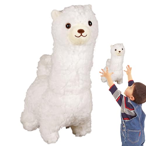Alpaka Stoffed Animal | Lama Plüschspielzeug, Walking Plüsch, Elektrisches Walking & Belling Lama Plüschspielzeug | Weiche Samt Tierkissen Geschenk Für Mädchen Kinder Geburtstag Weihnachten Osterbettz von szaluyk