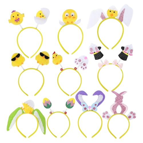 -Haarbänder Küken – -Stirnband für Mädchen, niedliches -Haarband, Stirnband, Haar-Accessoires, 10 Haarreifen, Osterdekorationen, Kostümzubehör für Kinder -Haarbänder Küken – -Stirnband für Mädchen, niedliches -Haarband, Stirnband, Haar-Accessoires, 10 Haarreifen, Osterdekorationen, Kostümzubehör für Kinder von szaluyk