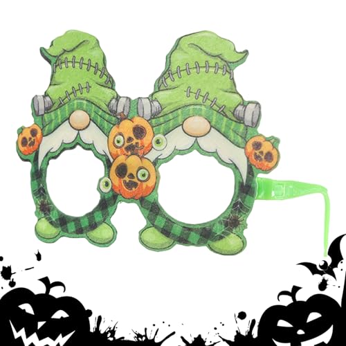 Halloween Photo Brille - Kostümpartybrille, lustige Brillengunst | Halloweens Photo Booth Accessoire für Urlaubsfeiern | Süße Cosplay -Brille Gunst, Neuheit Party Brillen für gruselige Fotospaß von szaluyk