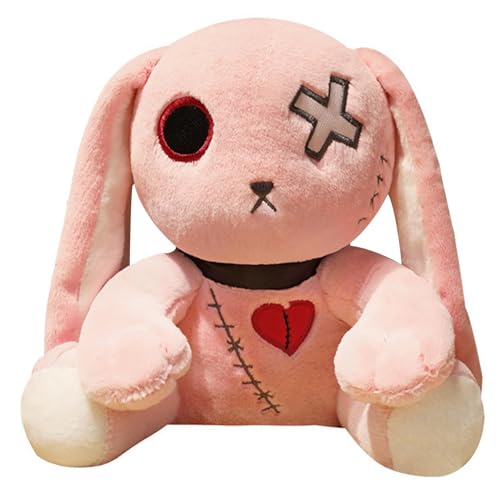 Kaninchen -Plüschspielzeug, gotisch gefüllte Tierkaninchen | Schwarz/weiß/rosafarbene Hase Toyy Draadful Pluushie Dolls Geschenke Hallowen Rabbiit Plushh Toy | Halloween Weihnachten Rabt Plüschg Kaninchen -Plüschspielzeug, gotisch gefüllte Tierkaninchen | Schwarz/weiß/rosafarbene Hase Toyy Draadful Pluushie Dolls Geschenke Hallowen Rabbiit Plushh Toy | Halloween Weihnachten Rabt Plüschg von szaluyk