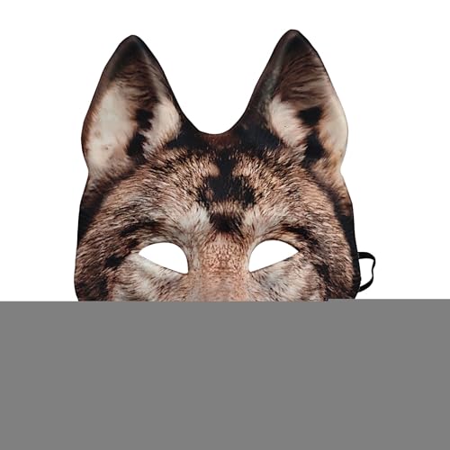 szaluyk Halloween-Wolf-Maske, Wolf-Maske für Erwachsene | Gruselige Horrormaske Tiermaske - Tiermaske, Karneval, Maskerade, Maske für Halloween, Karneval, Kostümparty, Cosplay, Kostüm, Damen und von szaluyk