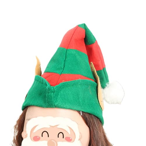 szaluyk Weihnachtsmütze, klassisch, niedlich, Elfen, Weihnachtsmütze, Foto-Requisiten, Kostüm-Zubehör für Rollenspiele szaluyk Weihnachtsmütze, klassisch, niedlich, Elfen, Weihnachtsmütze, Foto-Requisiten, Kostüm-Zubehör für Rollenspiele von szaluyk
