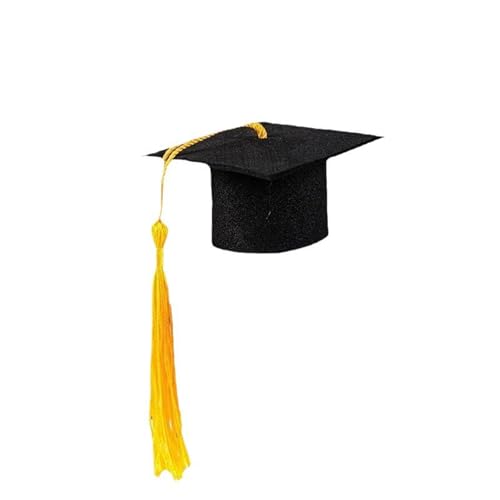 szvbofueck Abschluss Hut,mini Doktorhut Graduation Hut im Universalgröße 2025 Anhänger Quaste für die Abschlussfeier vom Hochschule Bachelor Schwarz szvbofueck Abschluss Hut,mini Doktorhut Graduation Hut im Universalgröße 2025 Anhänger Quaste für die Abschlussfeier vom Hochschule Bachelor Schwarz von szvbofueck