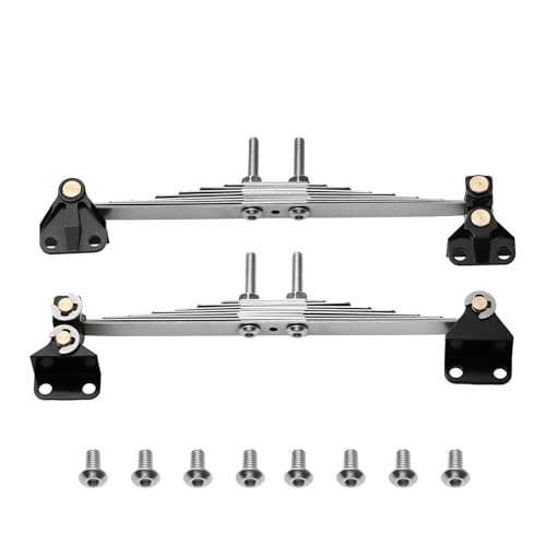1 Paar Stahlfedern für Vorderradaufhängung, kompatibel mit ferngesteuerten Traktoren, Anhängern und LKWs Tamiya 1/14, Upgrade-Teile (B) von tKLNvZ