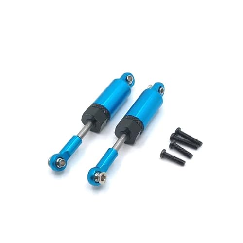 tKLNvZ 1/18 RC Auto Upgrades Teile Zubehör A959 A959-B A949 A969 A979 K929 Metall Stoßdämpfer Dämpfer(2pcs Blue) von tKLNvZ