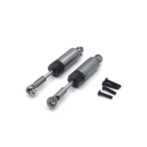 tKLNvZ 1/18 RC Auto Upgrades Teile Zubehör A959 A959-B A949 A969 A979 K929 Metall Stoßdämpfer Dämpfer(2pcs Grey) von tKLNvZ