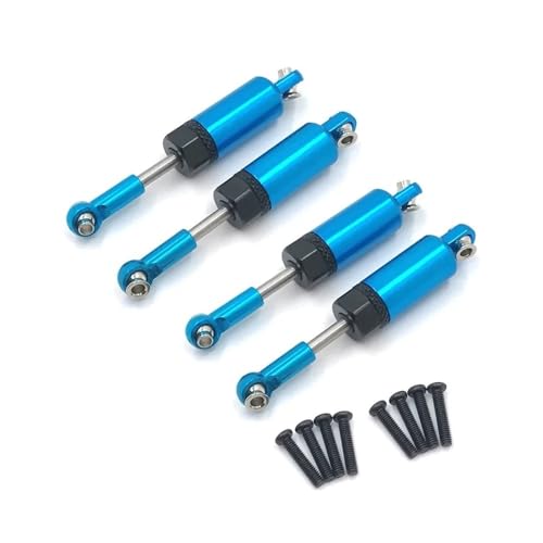 tKLNvZ 1/18 RC Auto Upgrades Teile Zubehör A959 A959-B A949 A969 A979 K929 Metall Stoßdämpfer Dämpfer(4pcs Blue) von tKLNvZ