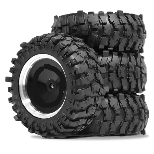 tKLNvZ 4,8 cm Metall-Beadlock-Räder und Crawler-Reifen, OD 88 mm, 4 Stück, kompatibel mit 1/10/12 Crawler Car H12Y+ SCX10 AXI03007 CC01 D90 tKLNvZ 4,8 cm Metall-Beadlock-Räder und Crawler-Reifen, OD 88 mm, 4 Stück, kompatibel mit 1/10/12 Crawler Car H12Y+ SCX10 AXI03007 CC01 D90 von tKLNvZ