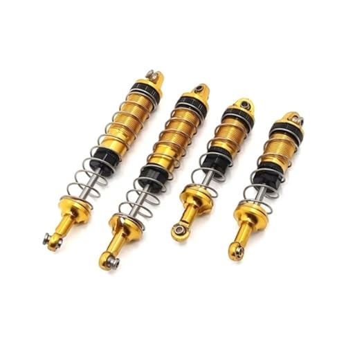 tKLNvZ 4 stücke 12428 12423 12427 12429 FY-03 Metall Öl Stoßdämpfer 1/12 RC Auto Upgrades Teile Zubehör(Yellow) von tKLNvZ