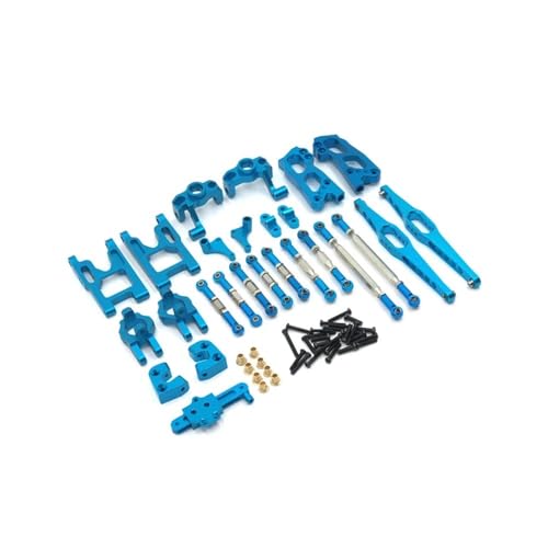 tKLNvZ Kompatibel mit 1/12 12423 12427 12428 RC-Autozubehör. Metall-Upgrade-Set mit 10 Anzug-Upgrades, Teilezubehör(Blue) von tKLNvZ