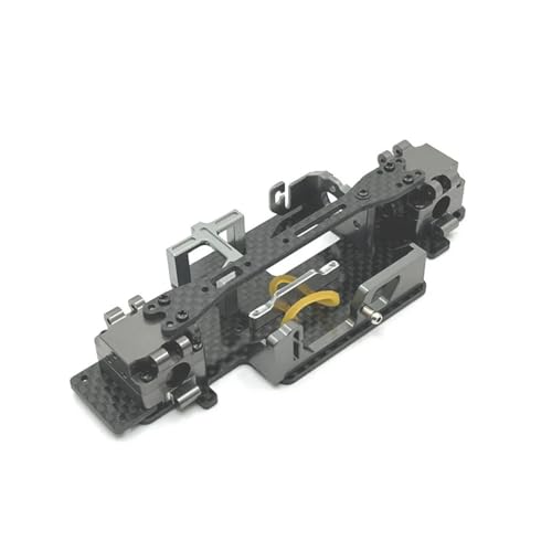 tKLNvZ Kompatibel mit 1/28 284131 k979 k989 k999 RC Autoteile Metall-Upgrade Modifiziertes Getriebe Chassisteile Radstand 98mm 102mm(Titanium) von tKLNvZ