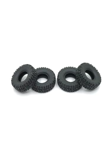 tKLNvZ Kompatibel mit C14 C24 C34 B14 B24 B16 B36 66mm Gummireifen Reifen 1/16 RC Auto Upgrade Teile Ersatzzubehör(Black 4PCS) von tKLNvZ
