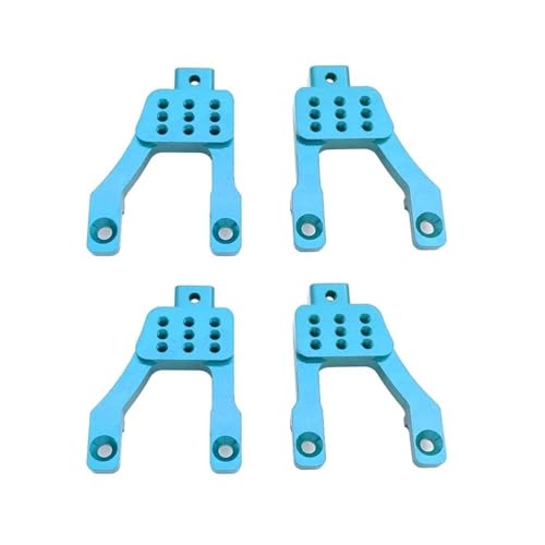 tKLNvZ MN128 MN86 MN86S MN86K MN86KS G500 Metall Vorne und Hinten Shock Tower Mount 1/12 RC Crawler Auto Upgrade Teile(Blue) von tKLNvZ