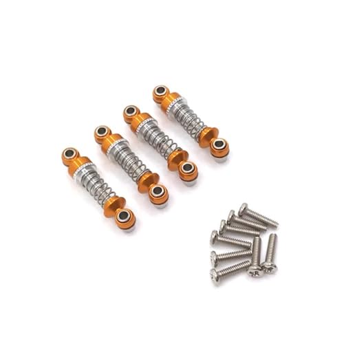 tKLNvZ Metall Upgrade Einstellbare Stoßdämpfer for 1/28 284131 k969 K979 K989 K999 p929 p939 RC Auto Ersatzteile(Golden) von tKLNvZ