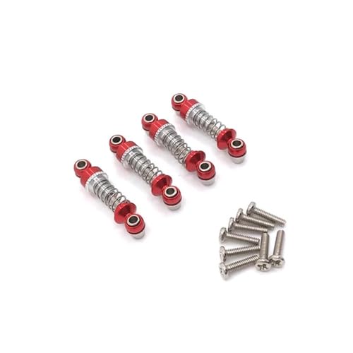 tKLNvZ Metall Upgrade Einstellbare Stoßdämpfer for 1/28 284131 k969 K979 K989 K999 p929 p939 RC Auto Ersatzteile(Red) von tKLNvZ