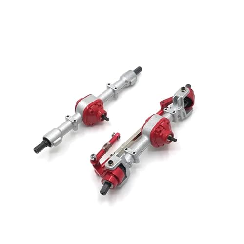 tKLNvZ Metallgetriebe Vorder- und Hinterachsensatz for Brücken, kompatibel mit D90, D91, D96, 99S, FJ45, 1/12 RC-Auto, Upgrade-Teile, Zubehör(White) von tKLNvZ
