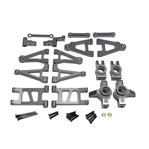 tKLNvZ Mjx Hyper go 1/14 14301 14302 Control Auto Metall Upgrade schaukel arm lenkung Tasse ersatzteile(Titanium) von tKLNvZ