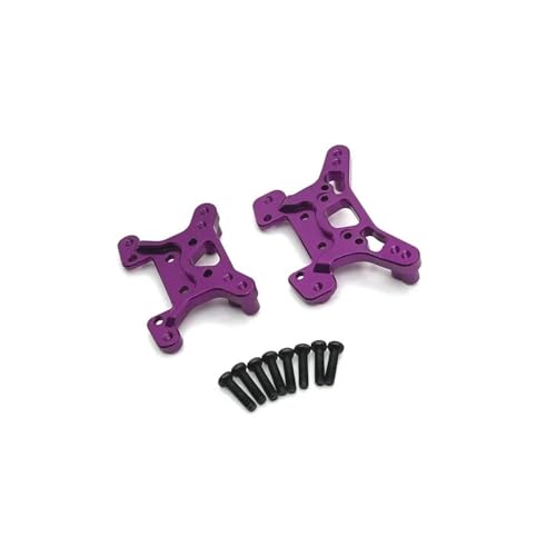 tKLNvZ RC Car Upgrade Teile 144001 144010 144016 144018 124017 124019 124007 124008 124010 Metall Vorne Hinten Stoßdämpfer Platte(Purple) von tKLNvZ