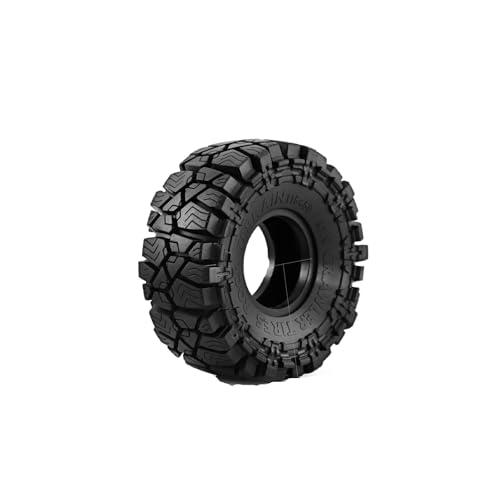 tKLNvZ Reifen für LKW mit Fernbedienung RS 1,9 Zoll Rock Crawler 98-120 mm für 1/10 Off Road AXIAL TRAXXAS TRX-4 RGT SCX10 II III Capra RC4WD D90 (1 Stück RS003) von tKLNvZ