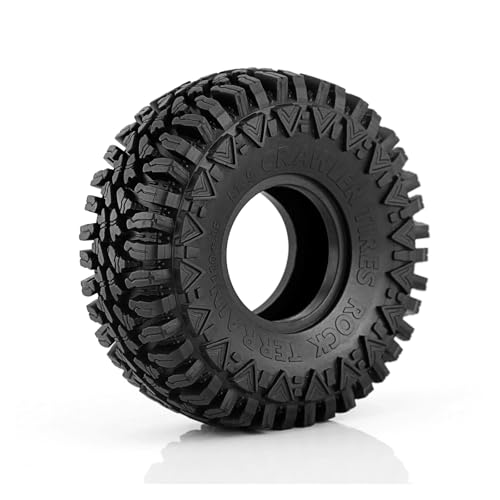 tKLNvZ Reifen für LKW mit Fernbedienung RS 1,9 Zoll Rock Crawler 98-120 mm für 1/10 Off Road AXIAL TRAXXAS TRX-4 RGT SCX10 II III Capra RC4WD D90 (1 Stück RS009) von tKLNvZ