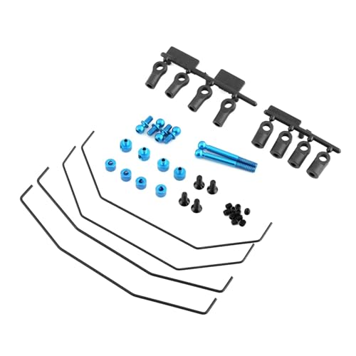 tKLNvZ Stabilisator-Set for Vorder- und Hinterachse 22037, kompatibel mit TD4 1/10 RC-Auto-Upgrade-Teilezubehör tKLNvZ Stabilisator-Set for Vorder- und Hinterachse 22037, kompatibel mit TD4 1/10 RC-Auto-Upgrade-Teilezubehör von tKLNvZ