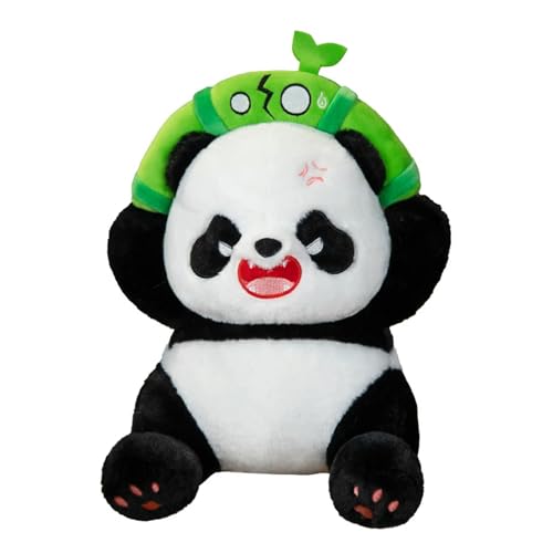 tYuNBd Niedliches Bambus Panda Plüschtier Kawaii Plüschtier Panda Plüschpuppe für Kinder Mädchen Jungen 25CM 2 von tYuNBd