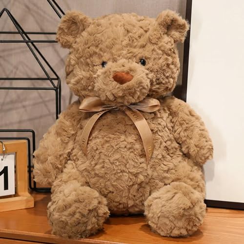 tYuNBd Niedliches Flauschiges Teddybär Plüschtier Braunbär Plüschkissen Kinder Mädchen Geschenk Geburtstag 27cm 2 von tYuNBd