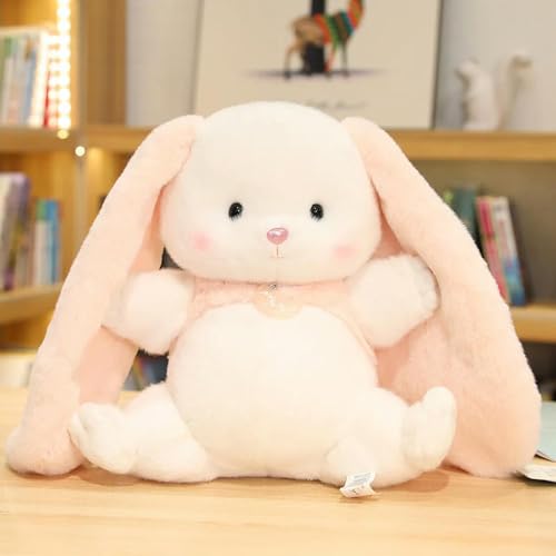 tYuNBd Niedliches Kaninchen Plüschtier Cartoon Lange Ohren Hase Plüschtiere Puppe weiches Kinderspielzeug für Mädchen Kind Kawaii Zimmer Dekor 45cm 3 von tYuNBd