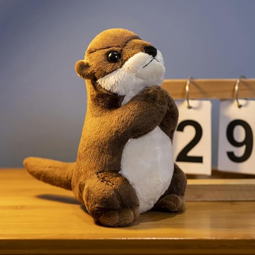 tYuNBd Seeotter Plüschtiere niedliche Otter Puppe Kinder Kissen für Mädchen Geburtstagsgeschenk 19cm 1 von tYuNBd
