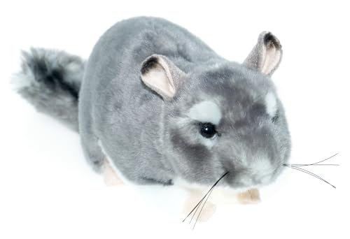 tachi Kuscheltier, Plüschtier Chinchilla grau weiß, Stofftier liegend 24 cm tachi Kuscheltier, Plüschtier Chinchilla grau weiß, Stofftier liegend 24 cm von tachi