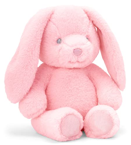 tachi Kuscheltier Hase 20 cm, Baby Plüschtier mit Schlenker Beinen, Stofftier Häschen 20 cm, Rosa von tachi