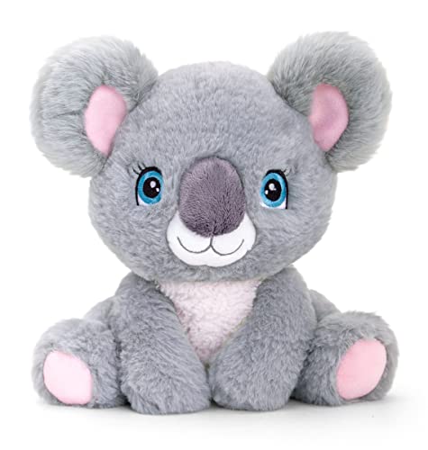 tachi Kuscheltier Koala sitzend, Plüschtier Bär grau, Stofftier Teddybär groß 25 cm von tachi
