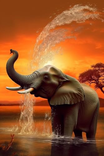 500 Teile Puzzle für Erwachsene, Elefanten, Tierpuzzle, afrikanische Tierpuzzle, Elefanten-Puzzle, Zubehör für Jugendliche und Kinder, Lernspiel, Kunstwerke 500 Teile Puzzle für Erwachsene, Elefanten, Tierpuzzle, afrikanische Tierpuzzle, Elefanten-Puzzle, Zubehör für Jugendliche und Kinder, Lernspiel, Kunstwerke von taeency