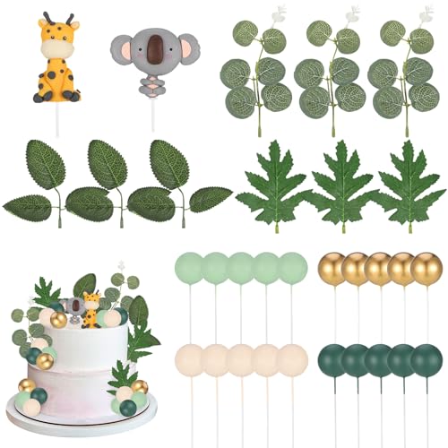 taonganui 31 Stück Tortendeko Tiere Dschungel Tortendeko, Safari Zoo Cake Topper Wald Tiere Kuchendeko inklusive Giraffe Koala für Kinder Jungen Mädchen Geburtstag Party Baby Shower taonganui 31 Stück Tortendeko Tiere Dschungel Tortendeko, Safari Zoo Cake Topper Wald Tiere Kuchendeko inklusive Giraffe Koala für Kinder Jungen Mädchen Geburtstag Party Baby Shower von taonganui