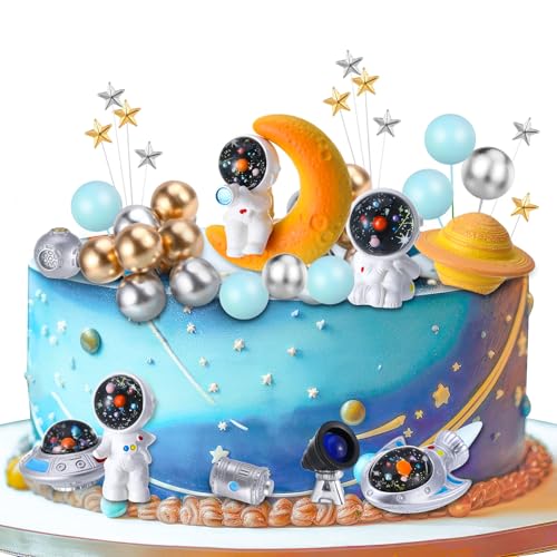 taonganui 36 Stück Astronauten Tortendeko, Weltraum Kindergeburtstag, Tortendeko Junge, Weltraum Planeten Geburtstag Galaxie Weltraum Planeten Torte Deko DIY Cupcakes Toppers für Kindergeburtstag Deko taonganui 36 Stück Astronauten Tortendeko, Weltraum Kindergeburtstag, Tortendeko Junge, Weltraum Planeten Geburtstag Galaxie Weltraum Planeten Torte Deko DIY Cupcakes Toppers für Kindergeburtstag Deko von taonganui