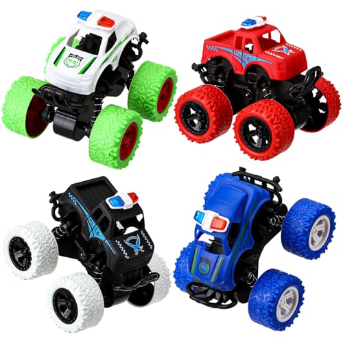 taonganui 4 Stück Monstertruck, Monster Truck Spielzeug, Monstertruck Ab 3 Jahren,Doppelte Rücklaufträgheit, Gummireifen, Allrad-Stoßdämpfer, Kletterauto für Jungen, Mädchen und Kinder taonganui 4 Stück Monstertruck, Monster Truck Spielzeug, Monstertruck Ab 3 Jahren,Doppelte Rücklaufträgheit, Gummireifen, Allrad-Stoßdämpfer, Kletterauto für Jungen, Mädchen und Kinder von taonganui